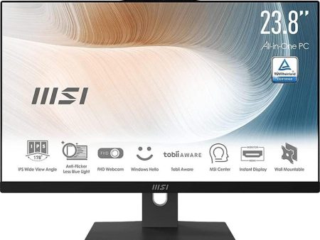 MSI Modern AM242TP 23.8  Touchscreen FHD AIO Desktop - MAM242TP12M235 For Sale