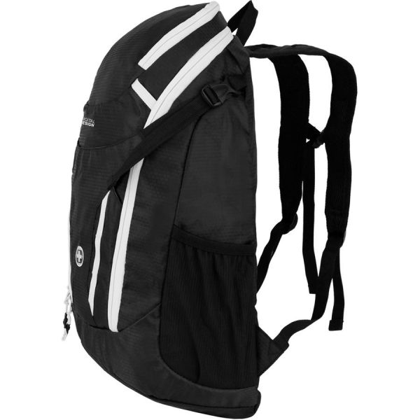 Swissdigital Kangroo Foldable Backpack, Black (SD1596-01) For Cheap