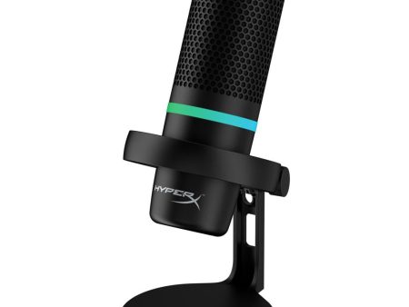 HyperX DuoCast RGB USB Gaming Condenser Microphone, Black - 4P5E2AA on Sale